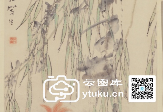 清代 虚谷 花鸟水族图册（十开）