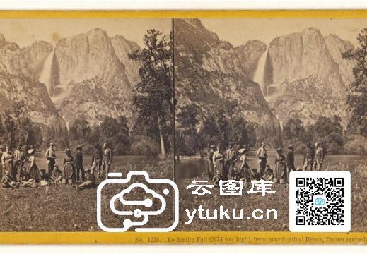 Yo-Semite Fall (2634 feet high),