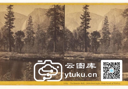 Yo-Semite Fall, (2634 feet high)