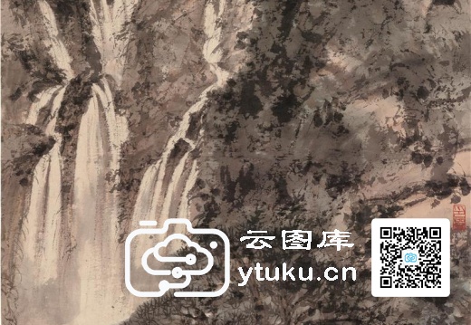 幽对鸣泉(纸本)