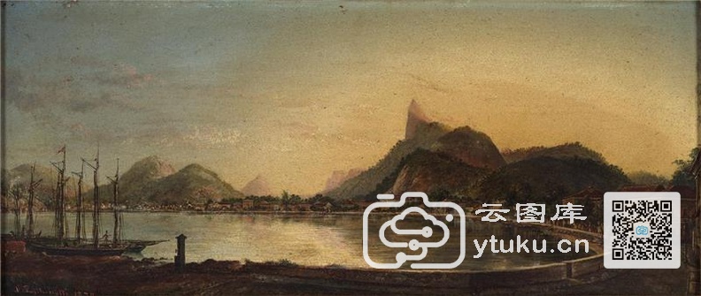 从环绕维多夫山码头看博塔弗戈海滩的自然画_970f0aec.jpg